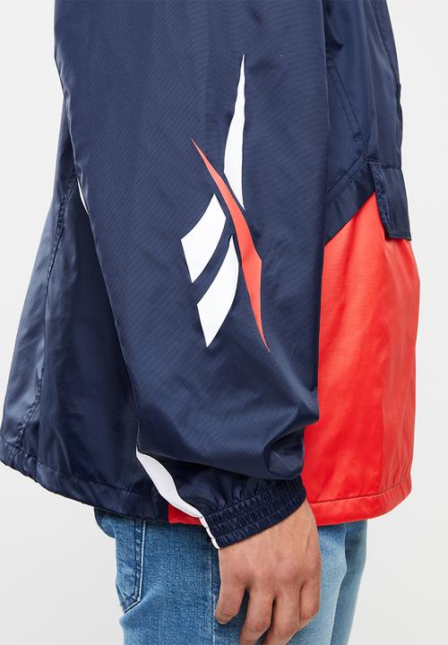 Reebok - Classic woven windbreaker - navy