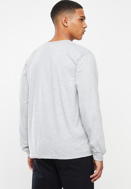DC - Basic long sleeve T-shirt - grey