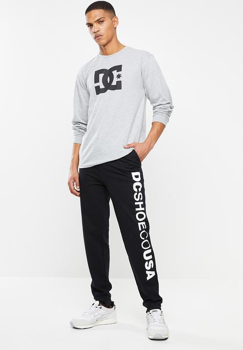 DC - Basic long sleeve T-shirt - grey