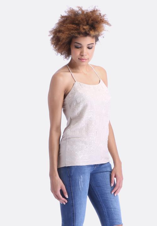 Vero Moda - Katty Sequin Sleeveless Top