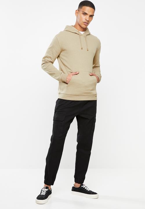 Cotton On - Essential fleece pullover  - gravel stone