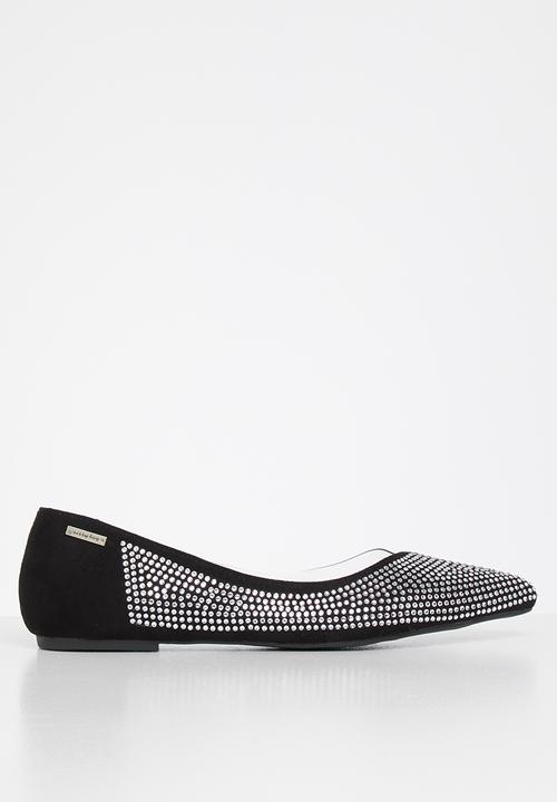 SISSY BOY - Daily flirt bling & patent pump - black