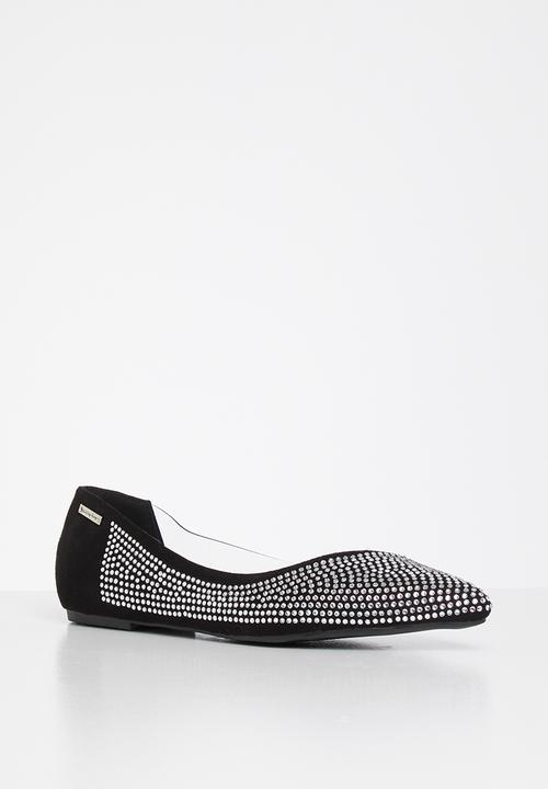 SISSY BOY - Daily flirt bling & patent pump - black