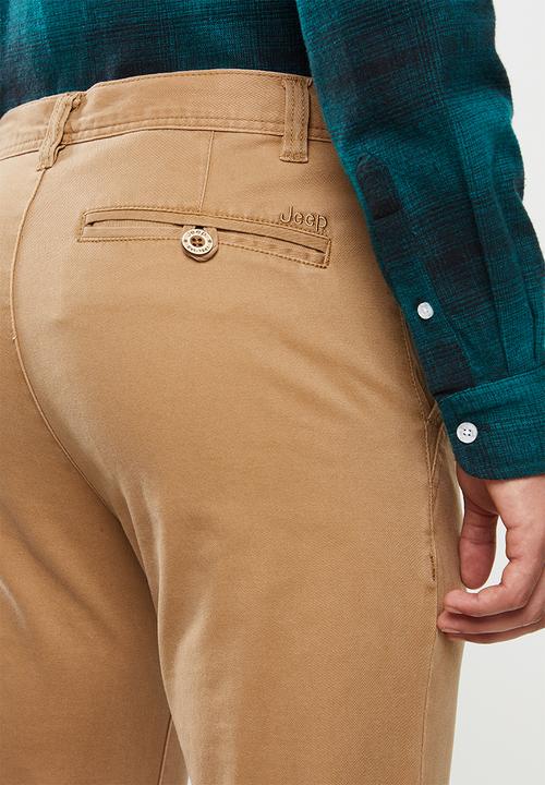 JEEP - Base chino - camel