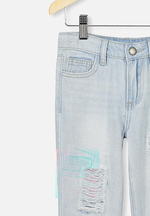 Cotton On - India slouch jean - blue 