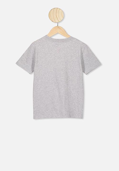 Cotton On - Co-lab short sleeve tee - grey 