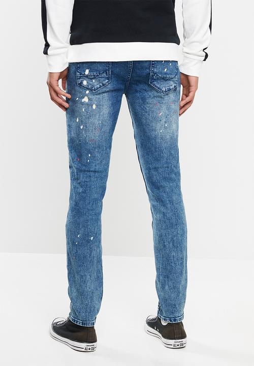 S.P.C.C - Ocean current premium trench jeans - blue