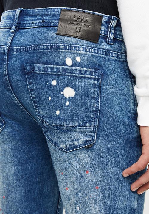 S.P.C.C - Ocean current premium trench jeans - blue