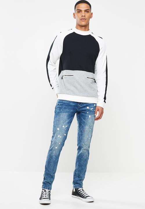 S.P.C.C - Ocean current premium trench jeans - blue
