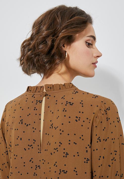 Superbalist - Pie crust shell - tobacco & black 