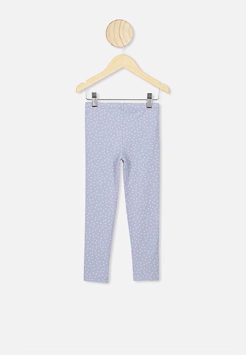 Cotton On - Huggie tights - blue & pink 