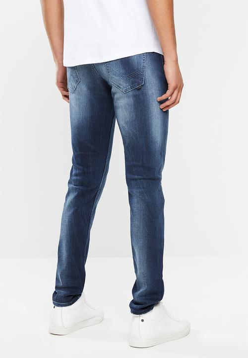 S.P.C.C - Chalk road fashion trench jeans - blue