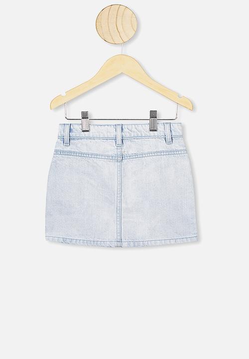 Cotton On - Rani denim skirt - blue 