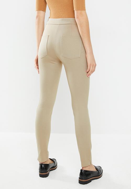 MANGO - Pantalon trousers lima - beige