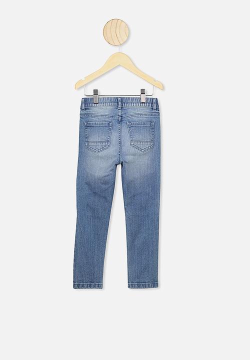 Cotton On - Biker moto jean - blue