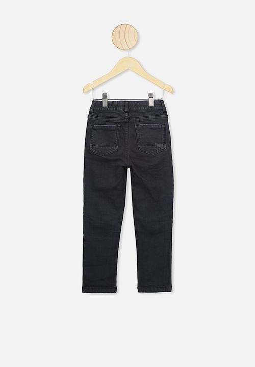 Cotton On - Biker moto jean - black