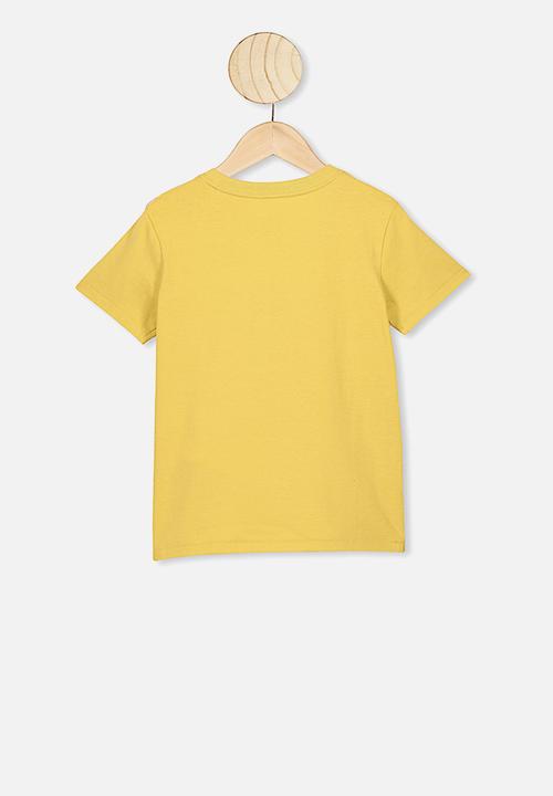 Cotton On - Max short sleeve tee - yellow