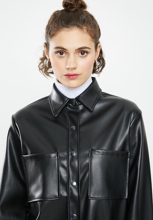 Blake - Pu jacket - black