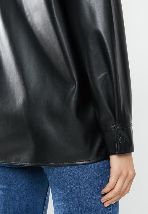 Blake - Pu jacket - black