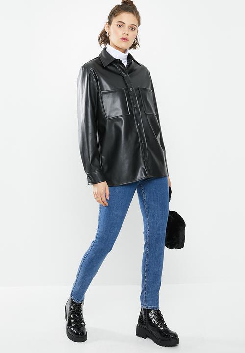 Blake - Pu jacket - black