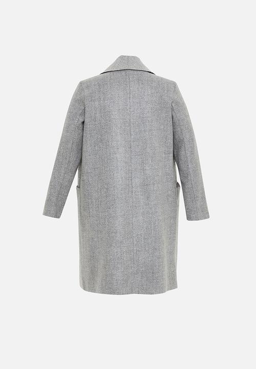 edit Plus - Duster coat - light grey