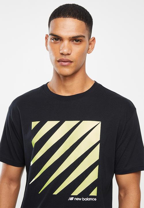 New Balance  - Optiks short sleeve tee - black