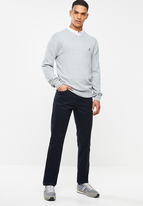 Pringle of Scotland - Raiden V-neck - grey