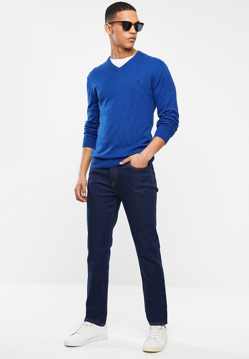Pringle of Scotland - Raiden V-neck - blue