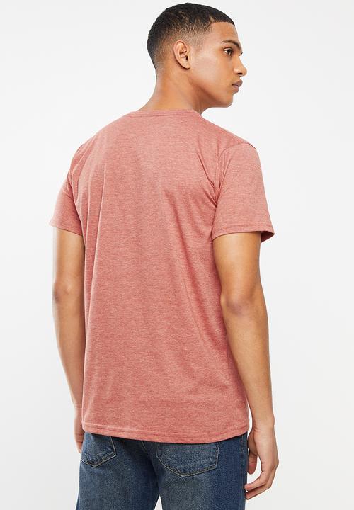 O'Neill - Brown short sleeve tee - rust red