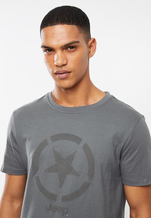 JEEP - Star short sleeve tee - grey