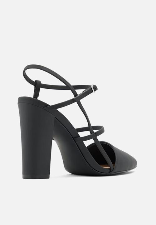 Call It Spring - Crocea heel - black
