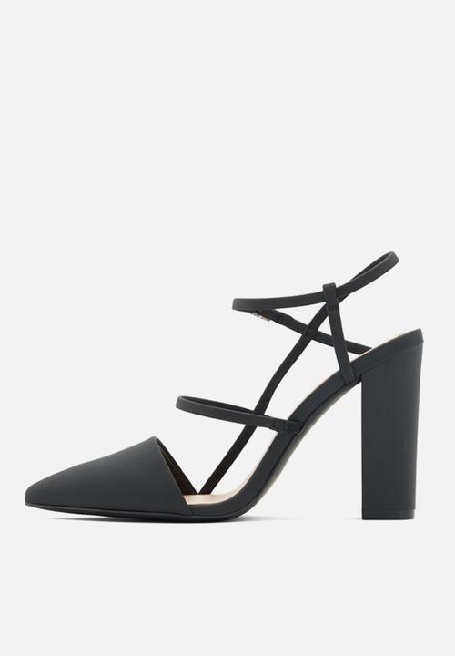 Call It Spring - Crocea heel - black