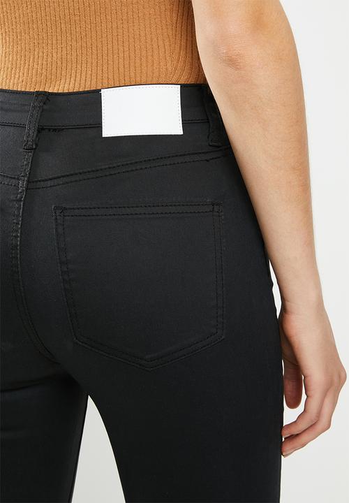 Glamorous - Wren high waisted ankle grazer - black 