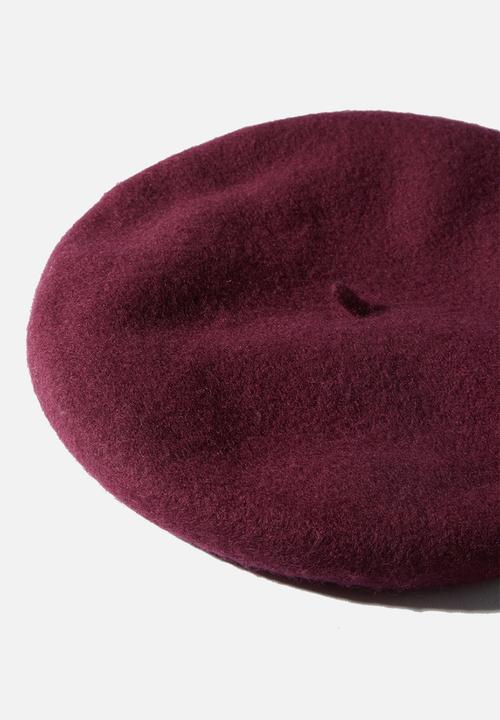 Rubi - Coco beret - red mahogany