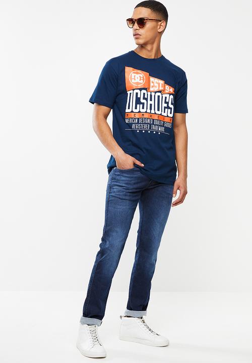DC - Black iris tee - navy