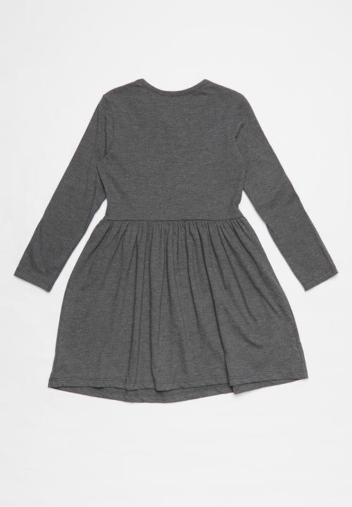Pop Candy - 2 Pack skater dress - blue & grey