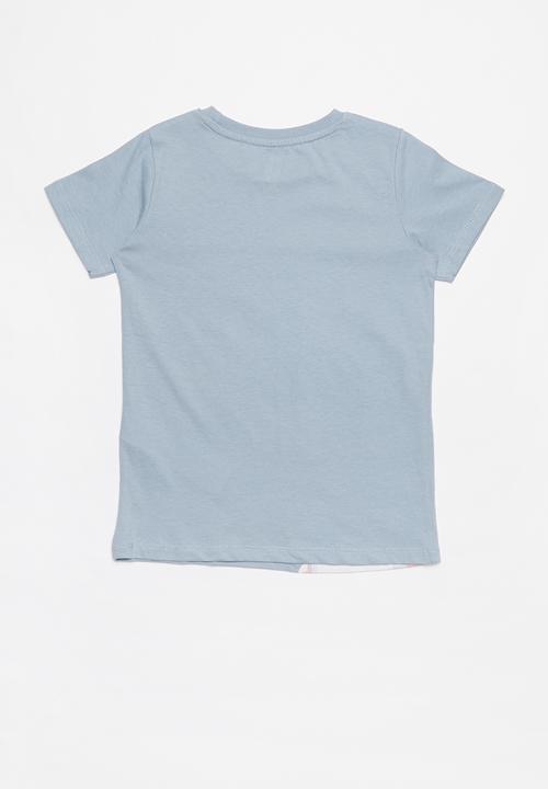 Cotton On - Penelope short sleeve tee - dusty blue