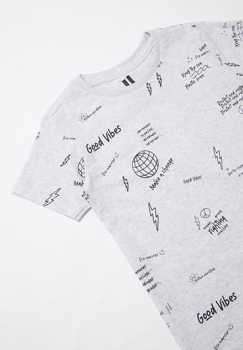 Cotton On - Max short sleeve tee - summer grey marle