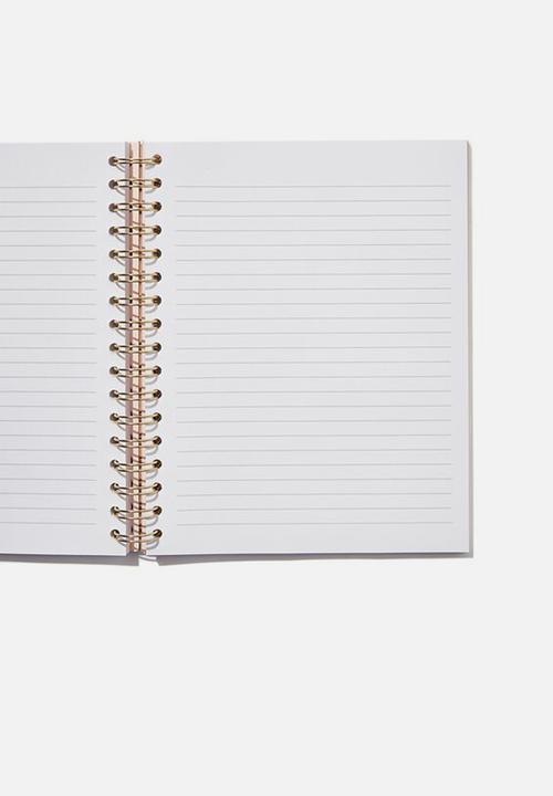Typo - Ultimate spiral notebook - multi 
