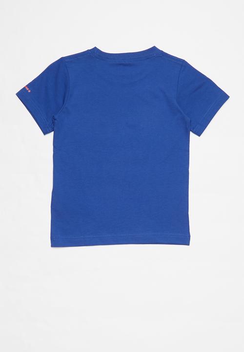 Converse - Converse boys overlay chuck patch tee - blue