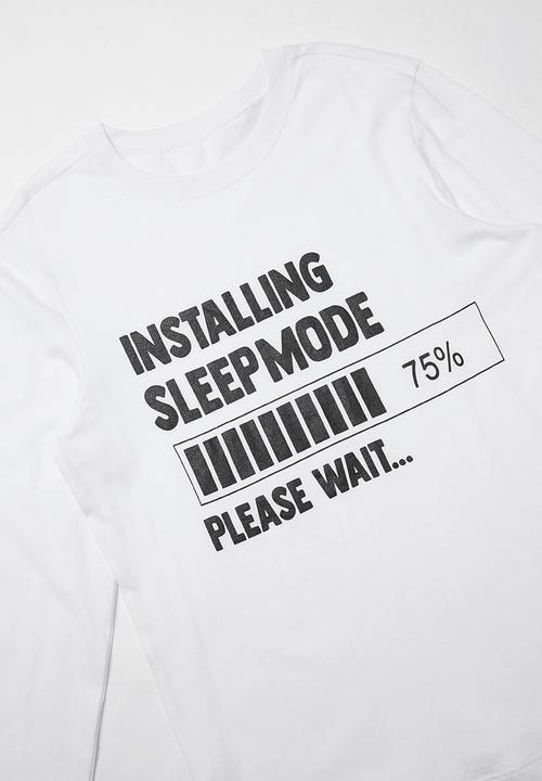 Rebel Republic - Sleep mode pj set - blue & white 