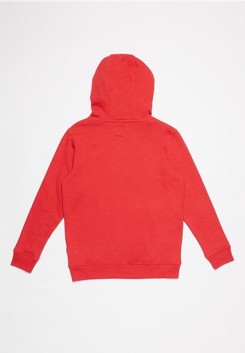 Vans - Boys off the wall pullover fleece - red
