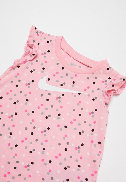 Nike - Swooshoot tunic legging set - grey & pink