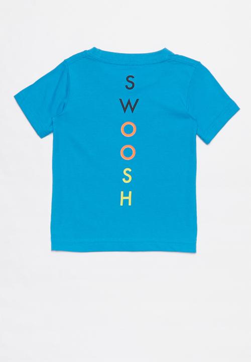Nike - Nike swoosh sport style short sleeve tee - blue