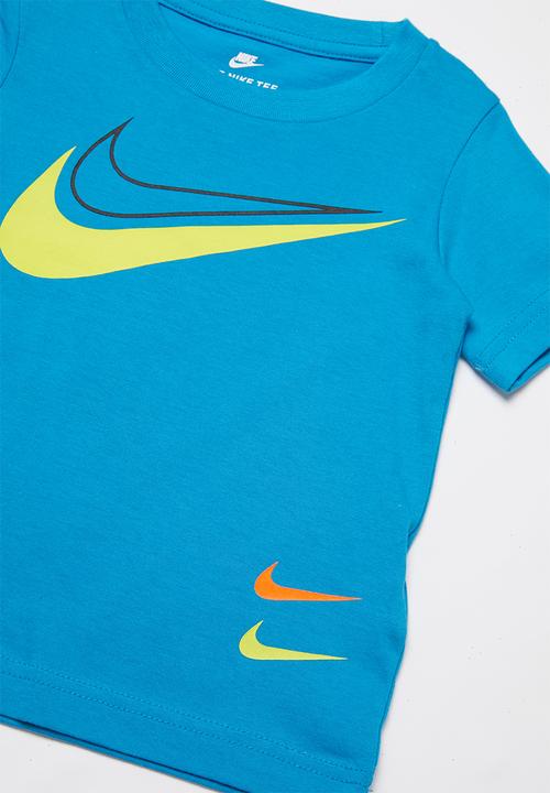 Nike - Nike swoosh sport style short sleeve tee - blue