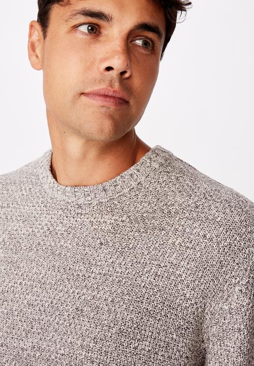 Cotton On - Crew knit - grey