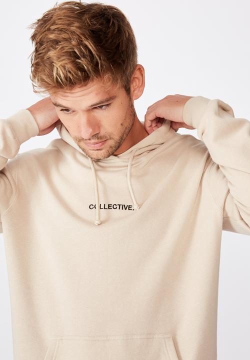Cotton On - Collective fleece pullover - stone clay