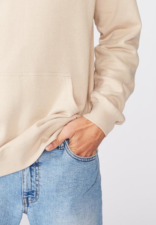 Cotton On - Collective fleece pullover - stone clay