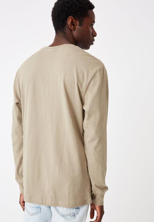 Cotton On - Strange paradise emb tbar long sleeve - moss stone