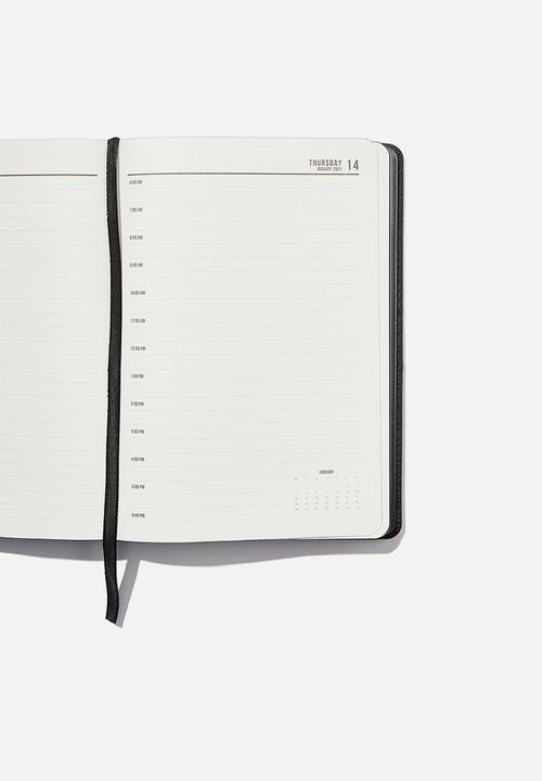 Typo - 2020 21 A5 daily buffalo diary - black